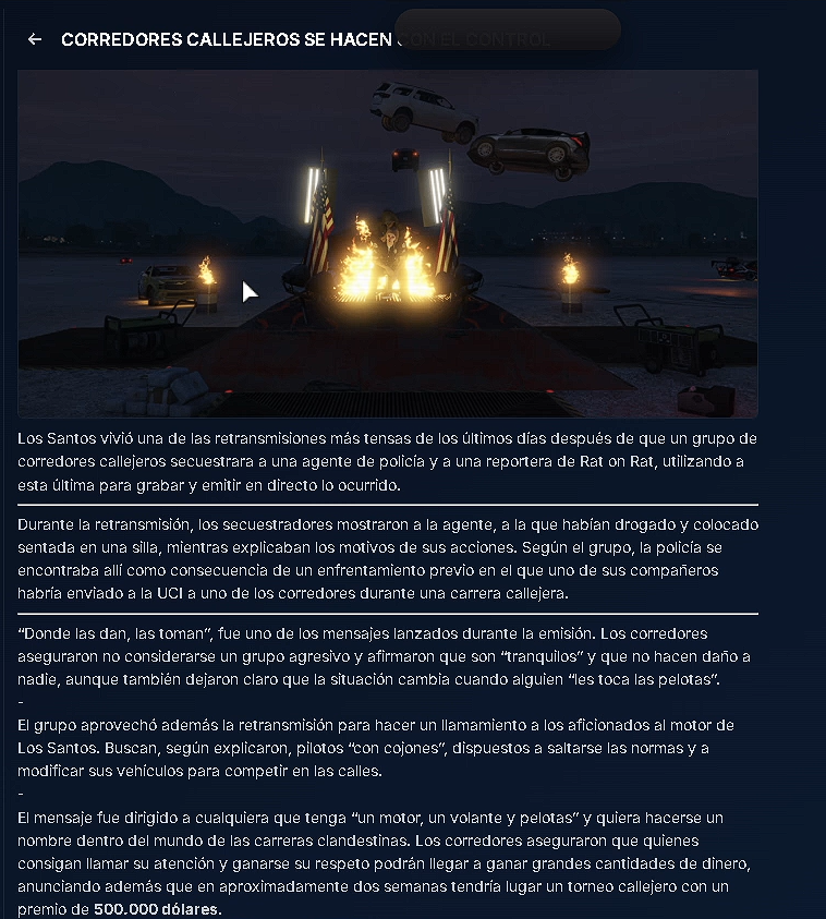 Mr_Chigui's tweet photo. La noticia que redacto Pipa para el RatOnRat sobre el acontesimiento de hoy https://t.co/BrkQ1f1fIX