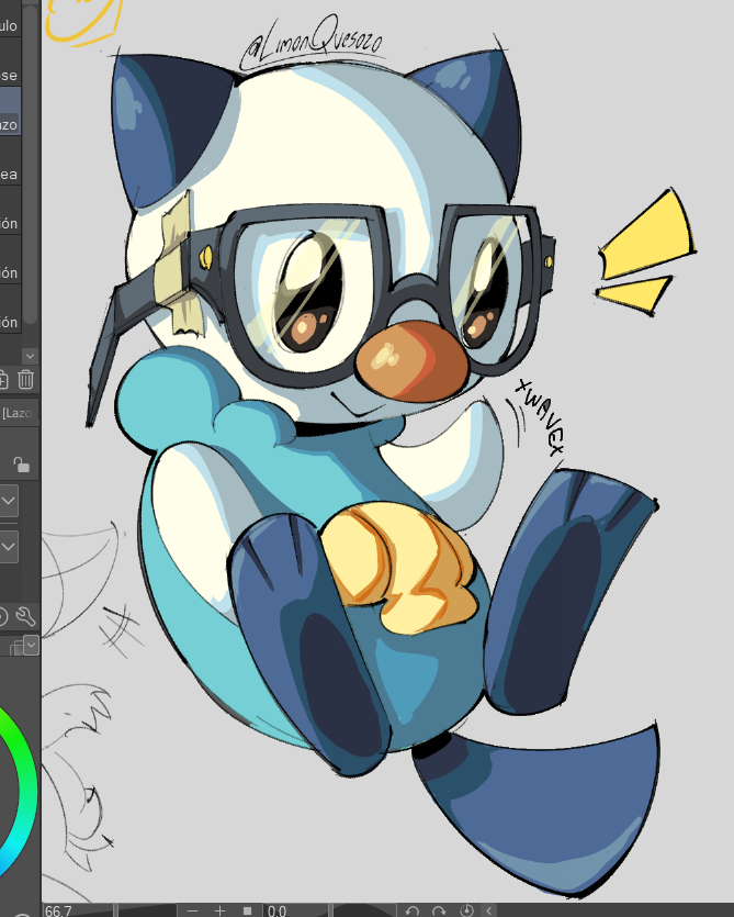LimonQuesozo's tweet photo. Sometimes i wonder how i'd look wearing glasses... so i drew oshawott rocking some because i can :v
#pokemon #pokemonartㅤㅤ https://t.co/dHdGWxTsmZ