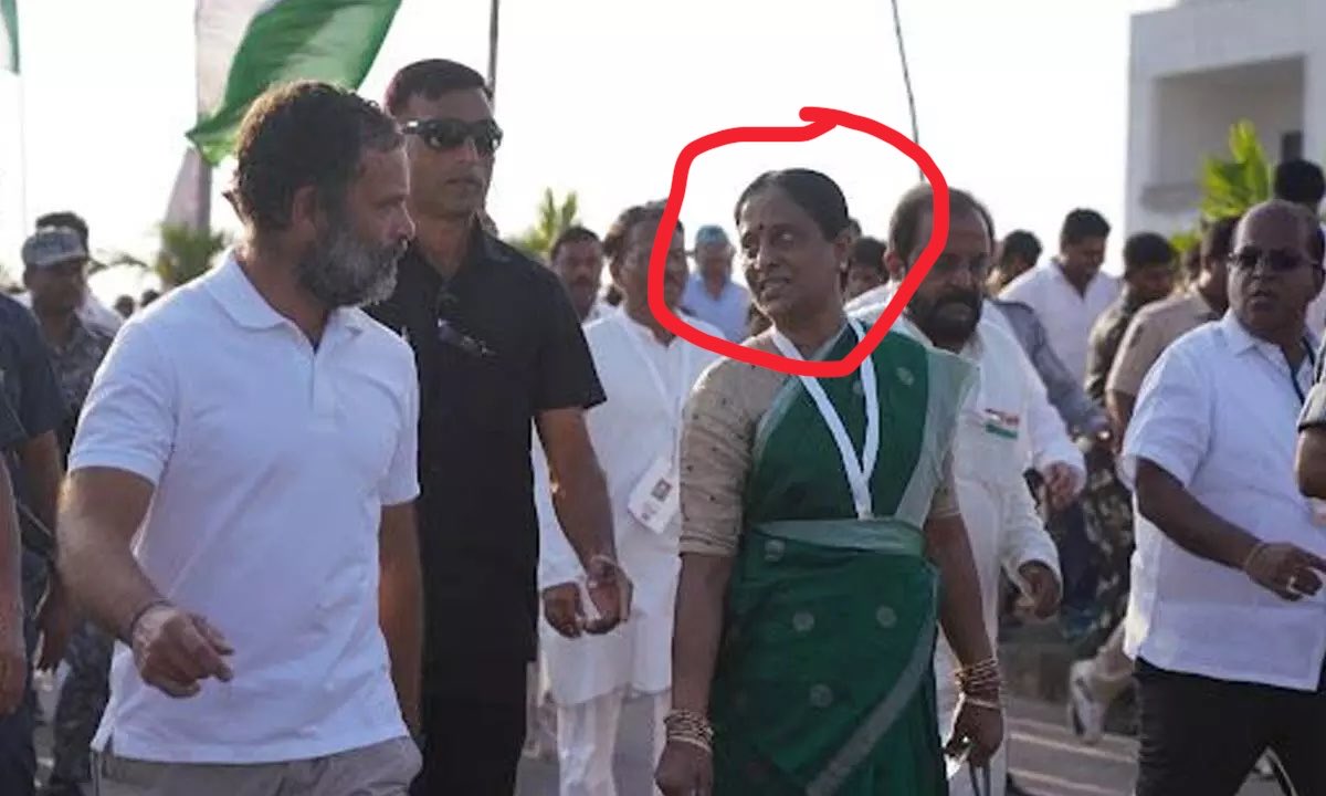 BefittingFacts's tweet photo. Congress in Telangana removed a woman minister over a comment made by her daughter.

• Minister Konda Surekha was removed from the Telangana Cabinet after the controversy surrounding remarks made by her daughter.

• Many Congress MLAs reportedly objected to the remarks and demanded action against the minister.

A woman minister paying the price for something her daughter said.

Rahul Gandhi asks women to make their own identity but removes a woman Minister for comments made by her daughter.