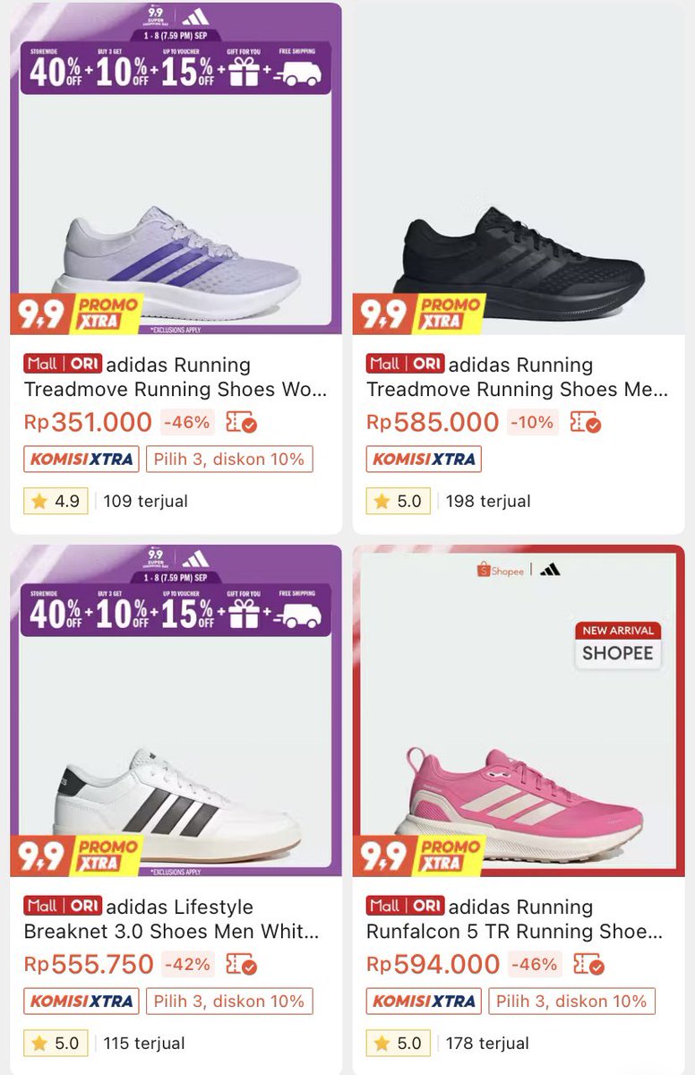 ccappucno's tweet photo. pagiii guys udah sarapan belum?

aku nemu jackpot nih❣️ ADIDAS OFFICIAL STORE lagi diskon besar besaran sampe sebelum shopee 9.9 looh🤩 https://t.co/cAVBwHXd3A