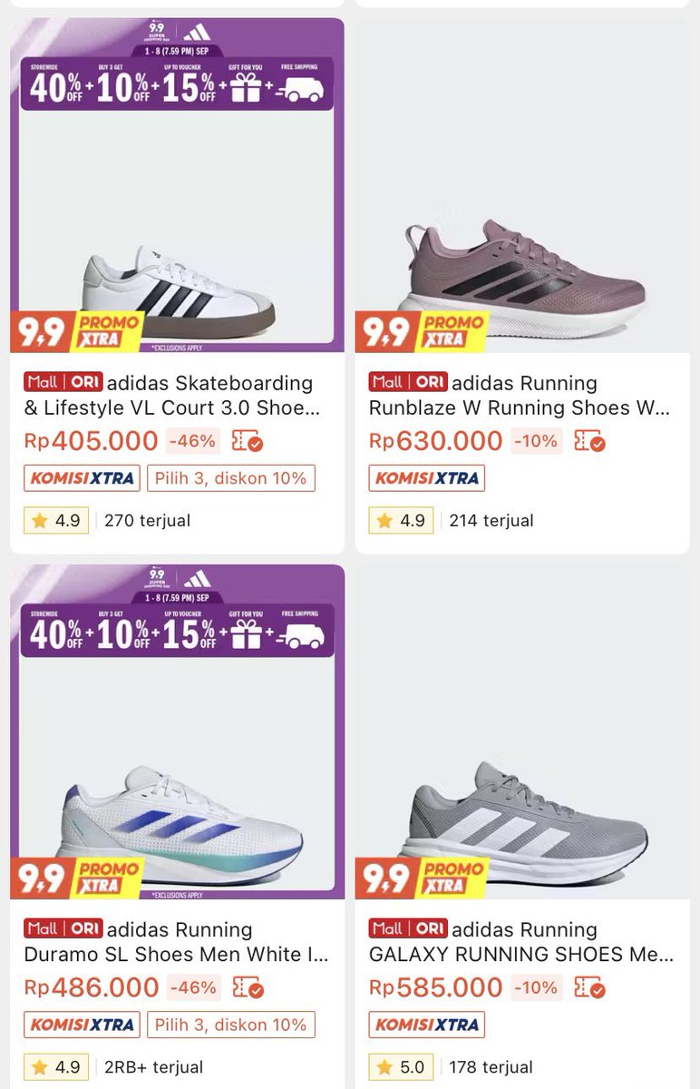 ccappucno's tweet photo. pagiii guys udah sarapan belum?

aku nemu jackpot nih❣️ ADIDAS OFFICIAL STORE lagi diskon besar besaran sampe sebelum shopee 9.9 looh🤩 https://t.co/cAVBwHXd3A