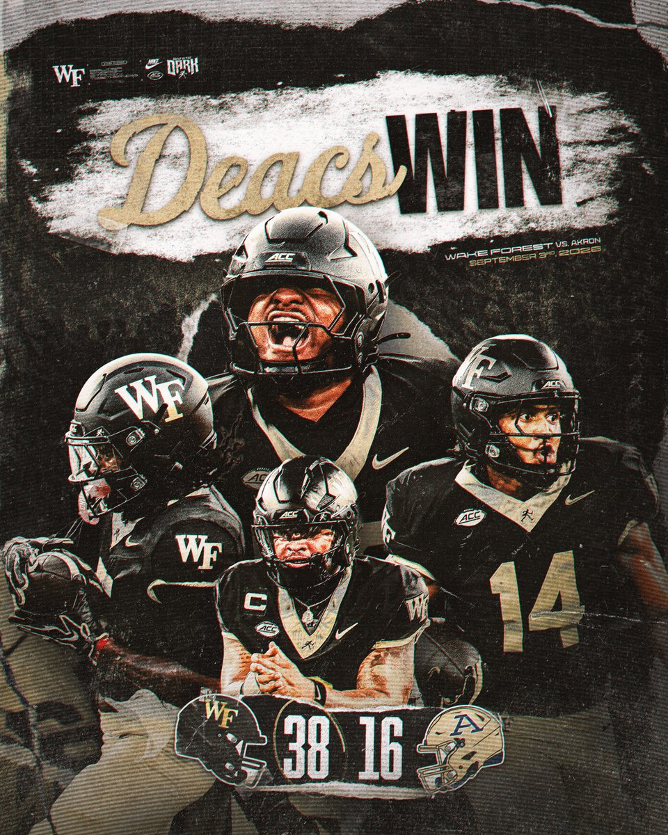 Wake Forest Football: Won &amp; 0 🎩