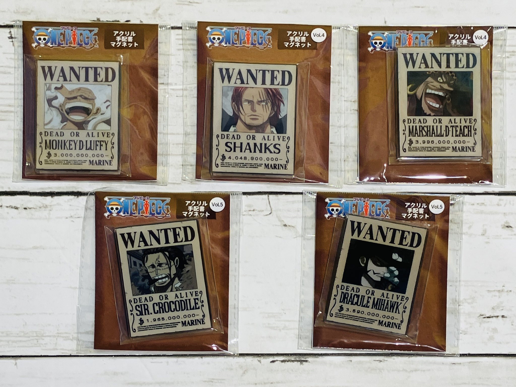 ワンピース 手配書 ルフィ シャンクス バギー ティーチ 麦わらストア ONE PIECE 麦わらストア 池袋店 в X: „【再入荷】 アクリル手配書
