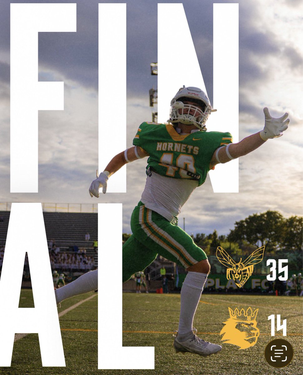 EHSHornetsFB's tweet photo. First Game ➡️ First Win https://t.co/a8WroHixfy