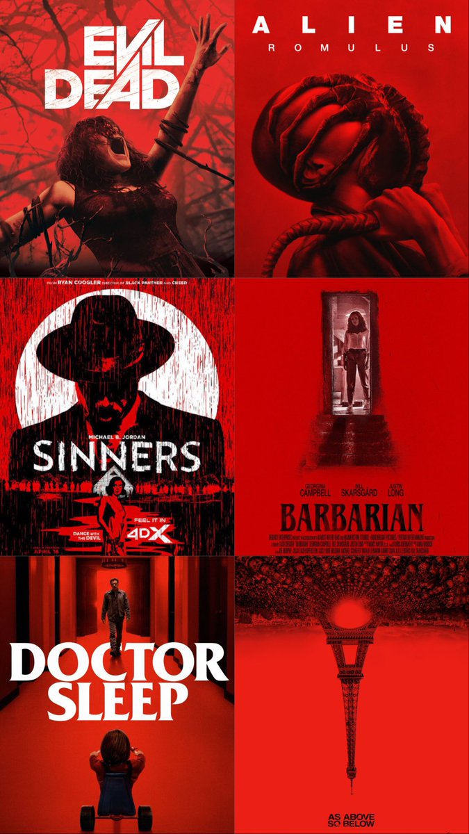 lifeisbreezy's tweet photo. im a sucker for a blood red horror movie poster https://t.co/D02daLSOGC