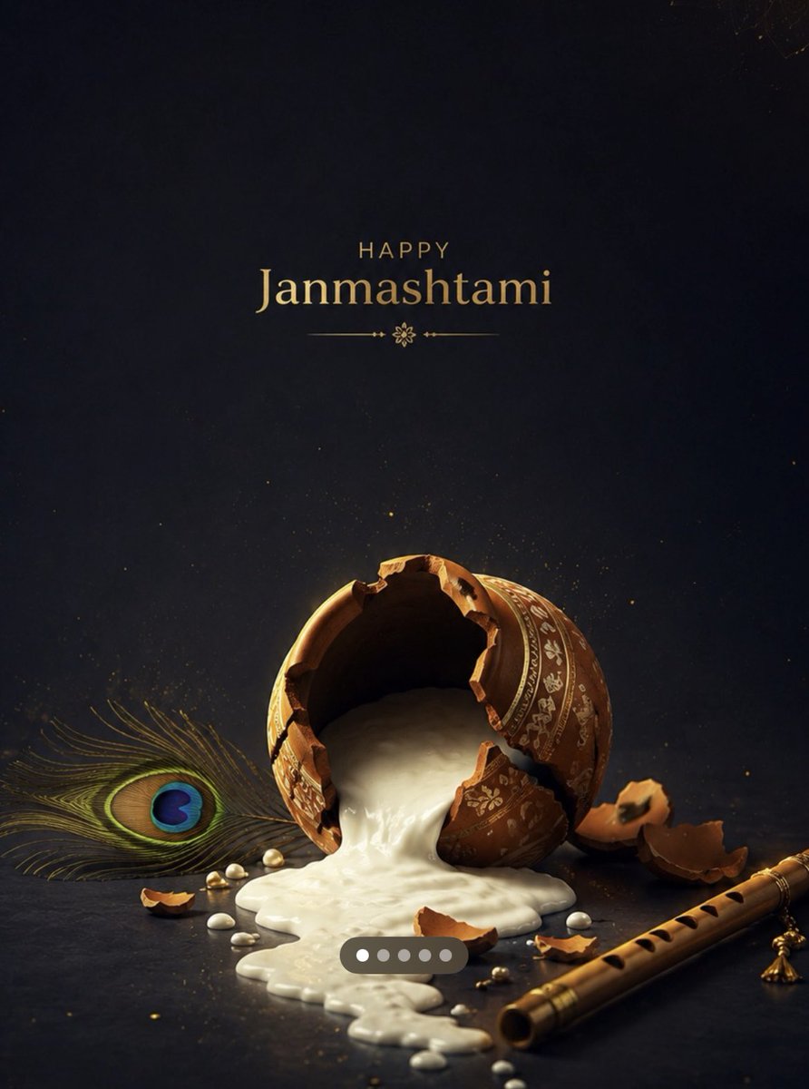 MillennialMee's tweet photo. Jai Shri Krishna 🙏  
Hathi ghoda palki jai Kanhaiya Lal ki

Heartfelt wishes on Shri Krishna Janmashtami  
#Janmashtami #Jai_Shri_Krishna https://t.co/OunoV7wQeW