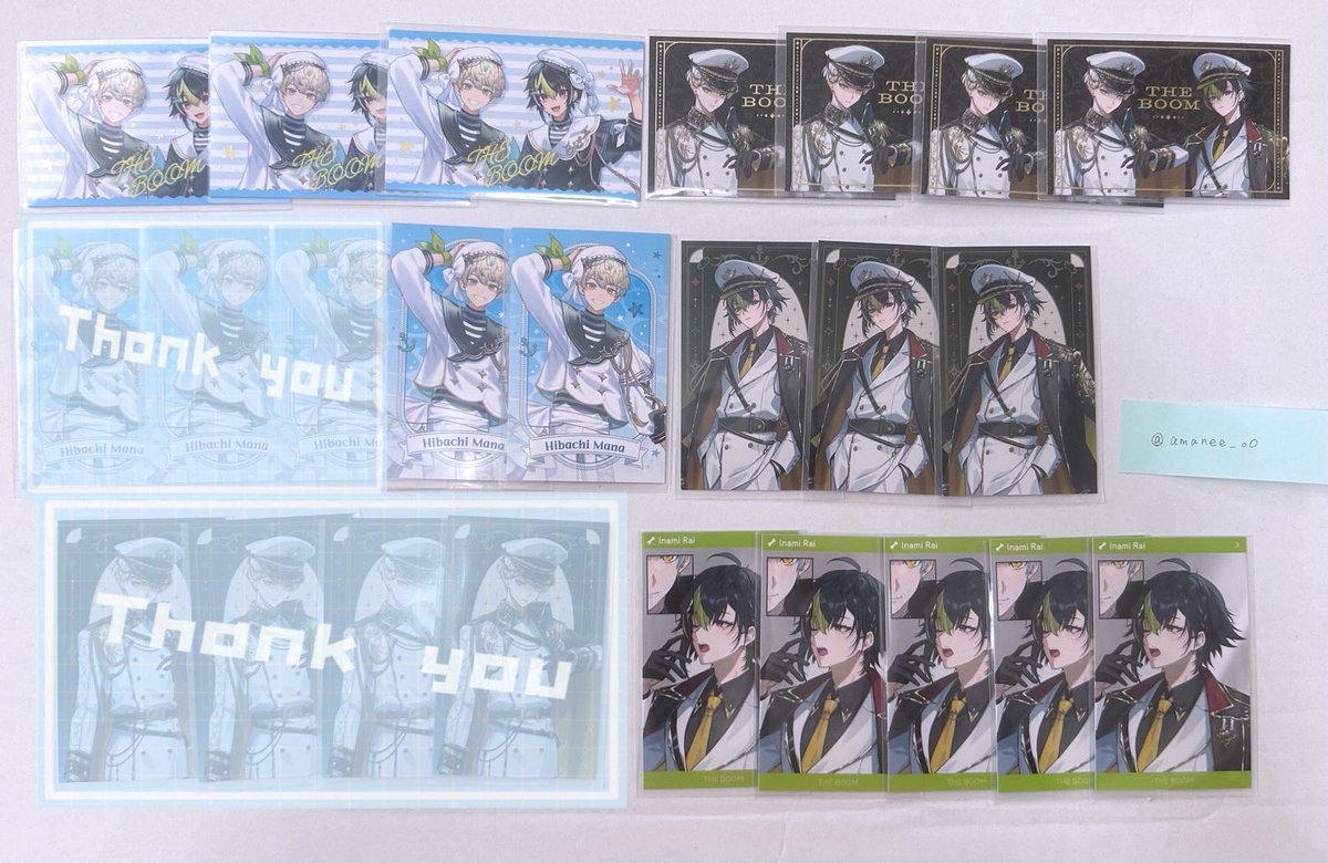 amanee_oO's tweet photo. 【交換】 にじさんじ ざぶぅん THEBOOM チェキ風カード 特典 フィルム風クリアカード

譲 : 画像1.2枚目
求 : 画像3枚目

郵送のみ
お気軽にお声かけください🙏 https://t.co/GwTHqKDWa6