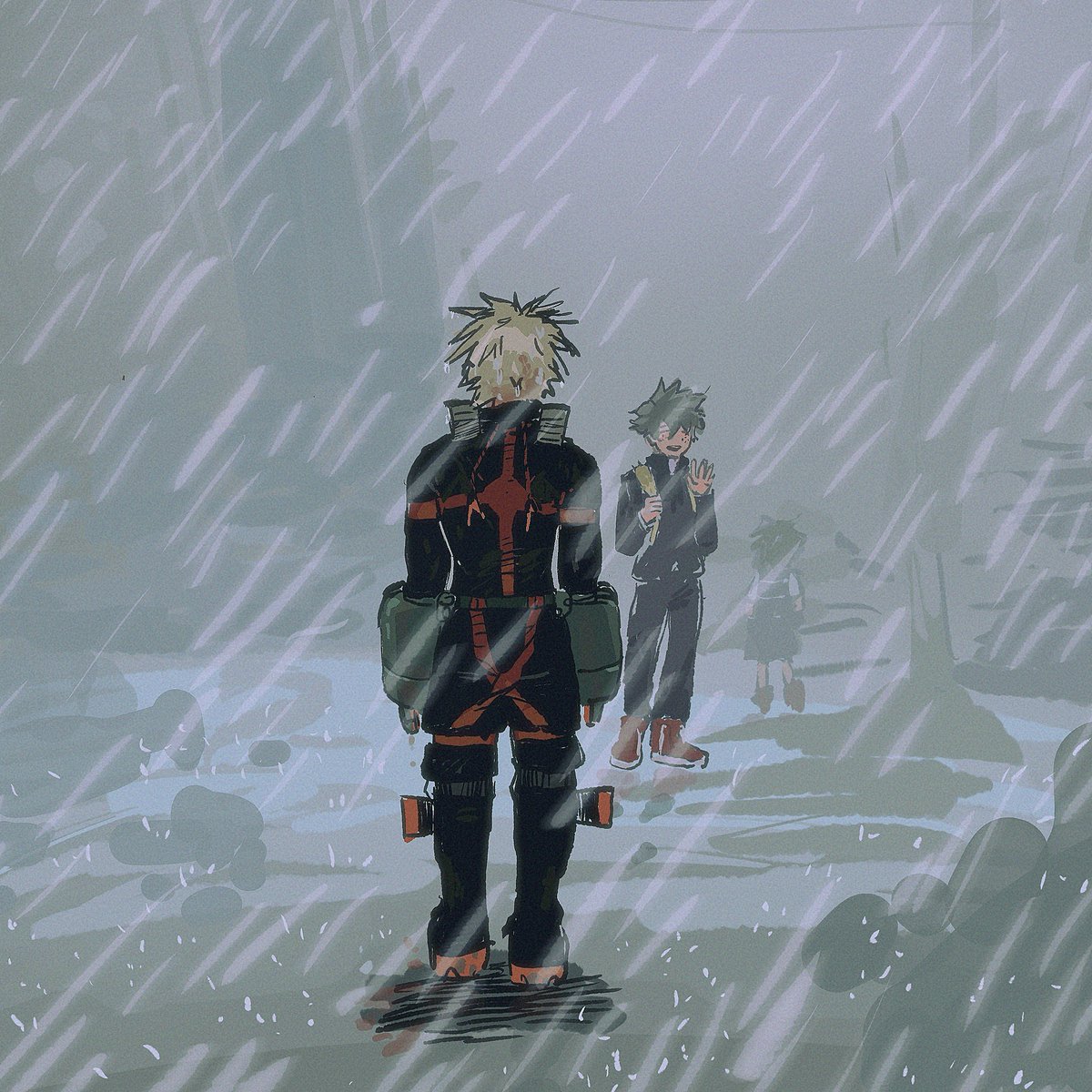 yaoibluntday's tweet photo. #dkbk rain https://t.co/L9b4Zcpy6a