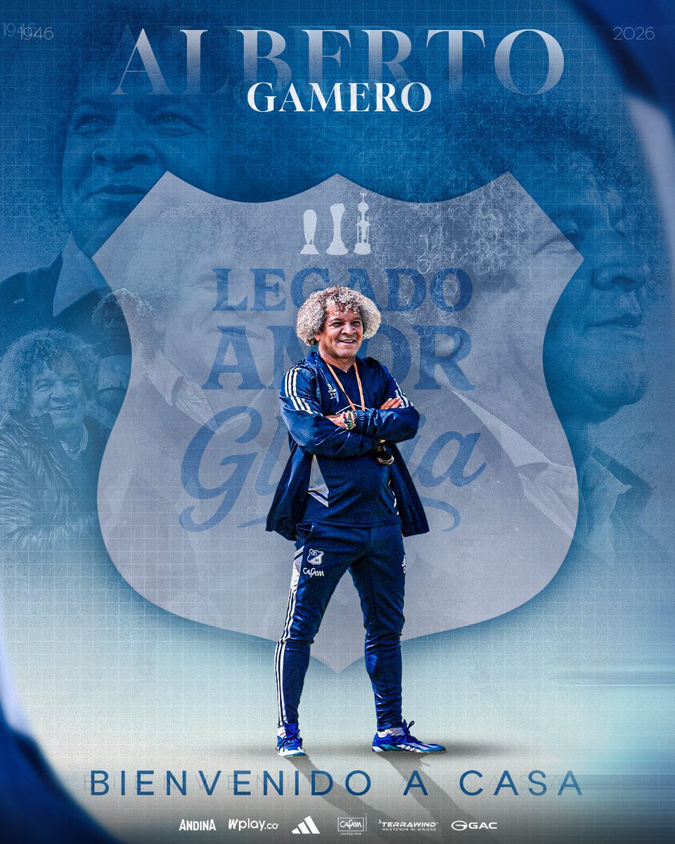 MillosFCoficial's tweet photo. ¡Bienvenido a casa Profe Gamero! 💙Ⓜ️🏠 https://t.co/w1dr1mHwmG