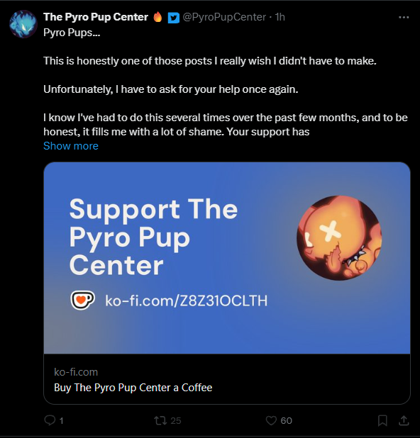 DavyKingler33's tweet photo. @PyroPupCenter bro ima be real, get a job. if you're barely able to afford food, get a job. E-begging is not a job. it does not pay the bills. it does not put food on the table. your average 9-5 job does all that and more. https://t.co/0NkqdmrGfK