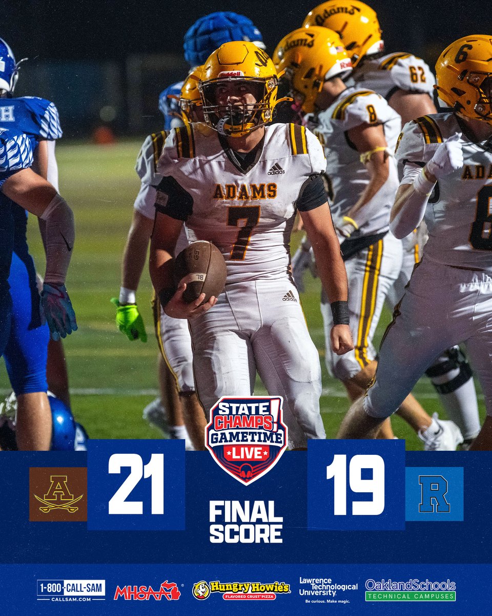 statechampsmich's tweet photo. AND THE STREAK CONTINUES 👏 

Powered by @CallSam | @MHSAA | @hungryhowies | @LawrenceTechU | @OaklandSchools https://t.co/n3hfyYIVhr