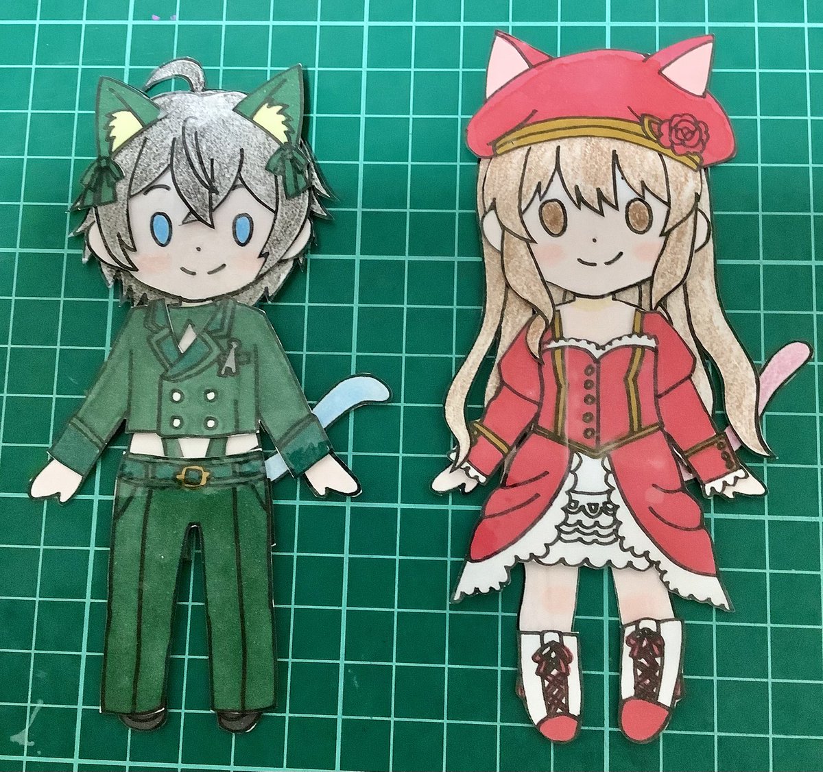 Waver22Happy's tweet photo. #paperdoll
旦那しゃんに新しい衣装を作りました😉 https://t.co/aAREjdFTWN