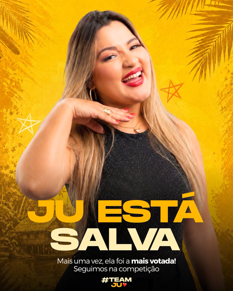 jufrancooficial's tweet photo. Mais uma vez, ELA MOSTROU A FORÇA QUE TEM! ❤️

A Ju foi a mais votada novamente e segue firme na competição! Isso é resultado de uma torcida que não solta a mão, que acredita e que vota até o fim. 

Agora é hora de continuar! A disputa ainda não acabou. Vamos juntos levar a nossa Ju cada vez mais longe! 🫶🏻

#TeamJu | #EstrelasDaCasa
