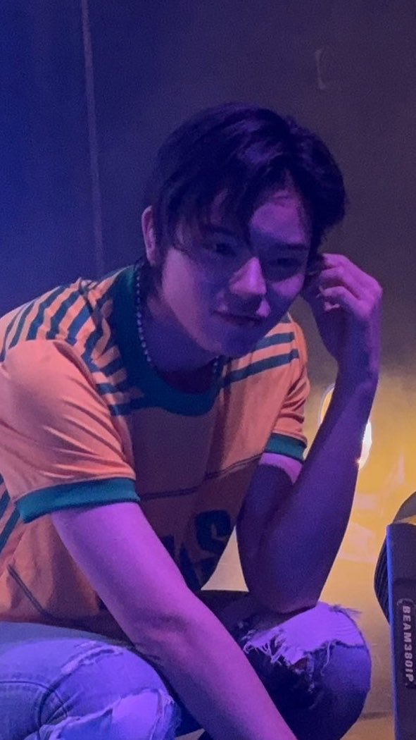 ohyulpc's tweet photo. ohyul not walking away in one piece if i catch him like this at the la stop im so serious https://t.co/G6Brf20XIY