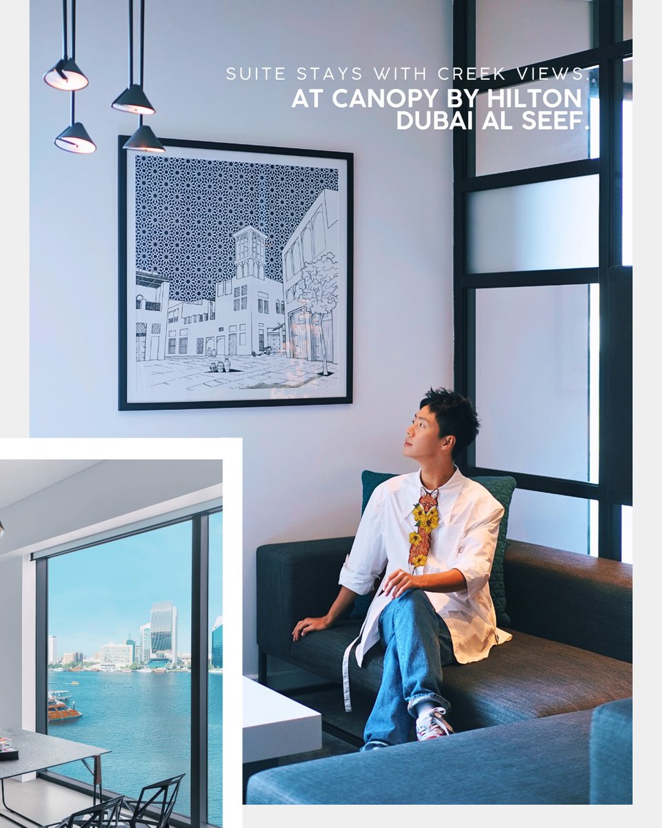 reddysparrow's tweet photo. Planning a getaway? Stay at Canopy by Hilton Dubai Al Seef with flexible offers that let you adjust plans and save. Explore Old Dubai, cycle the creek, or unwind with waterfront views. https://t.co/bVM2EIrFuE
