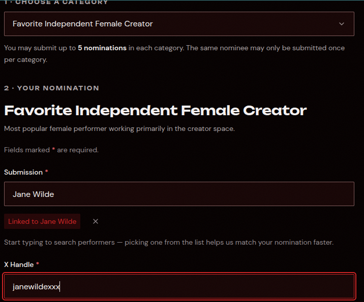 isaacfromfla's tweet photo. Nighttime @avnawards fan nominations for @violetsaucy @janewildexxx @TheLevLieben @TheCamiStrella https://t.co/OTYb6g3X6q