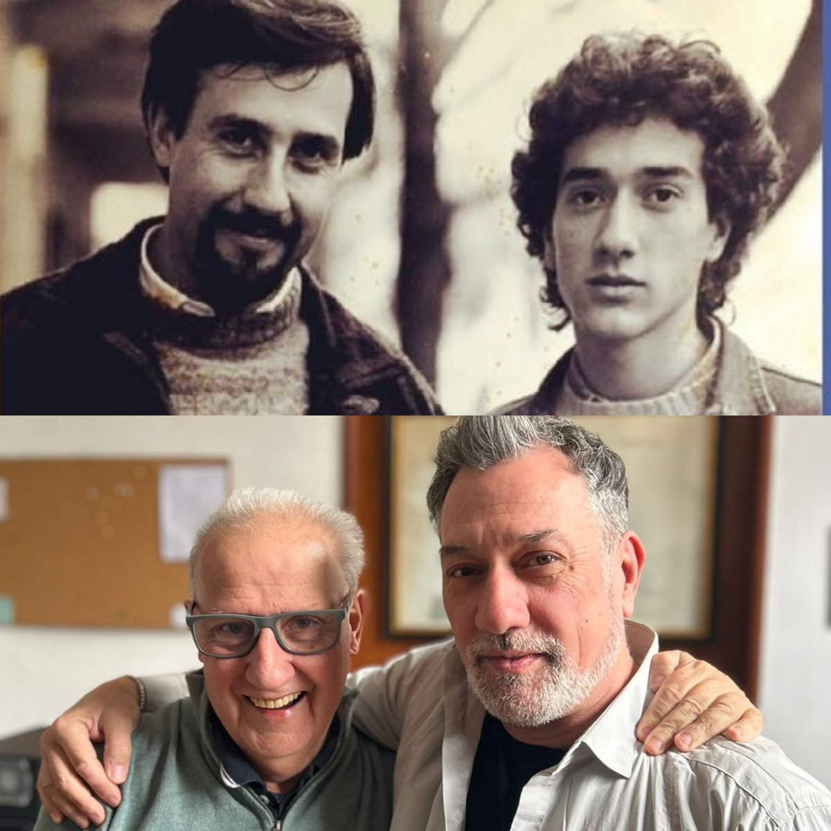 alegarciapintos's tweet photo. Hoy se cumplen 40 años del estreno de “La noche de los lápices”. Con una bomba (luego desactivada) en la vereda del Cine Broadway, esa noche cambió mi vida para siempre. 
Con los actores luego del estreno fuimos a comer a Chiquilin y a esperar las críticas de los diarios. Todas (excepto la de Ámbito Financiero que la tituló como una película de bajo nivel) fueron impresionantes. En ese instante supimos que estábamos ante un film que haría historia. Con mis compañeros de elenco seguimos siendo amigos. Con Pablo Díaz me encuentro a menudo. Con la peli recorrí el mundo. Ganamos premios, vimos llorar al público extranjero que no daba crédito por lo que habían pasado estos jovenes platenses. Hoy me toca dirigir el Teatro Municipal Coliseo Podestá de La Plata (mi ciudad) y trato de devolverle algo a esta ciudad que vio el horror durante la Dictadura. Ni bien asumí creamos un espacio al que llamamos Patio de la memoria junto a Marcelo “Colo” Demarchi que formó parte de ese grupo de militantes. 
Mi familia politizada, con mi madre que “guardaba” gente en aquellos años oscuros, me llevó a formar el Centro de estudiantes del Normal 3 en la clandestinidad. Hoy, a 40 años del estreno de este fenomenal testimonio que aún se proyecta en diferentes espacios periodicamete, sigo sintiendo lo mismo: estoy muy orgulloso de ser “el de la noche de los lápices”. 
Gracias a las familias de los chicos que pusieron el cuerpo por un país mejor cuando les arrancaron a esos 10 adolescentes. Gracias a las nuevas generaciones que me siguen dando tanto cariño por haberlos conmovido durante 90 minutos.
Claudia Falcone
Horacio Ungaro 
María Clara Ciocchini
Francisco López Muntaner
Claudio de Acha
Daniel Racero
Pablo Díaz 
Gracias por permitirnos contar una oscura noche. Lo hicimos con amor y profesionalismo. 
A mis queridos colegas y amigos Vita Escardó, Adriana Salonia, Pablo Novak, Pepe Monje, Leonardo Sbaraglia y Pablo Machado, gracias por siempre mirarnos a los ojos. 
Gracias Héctor Olivera, Daniel Kon, y Fernando Ayala por llevar adelante una peli en tiempos en los que aún era peligroso hablar. 
A pesar de que hayan pasado 40 años, los lápices siguen escribiendo.
#NuncaMás #Son30000