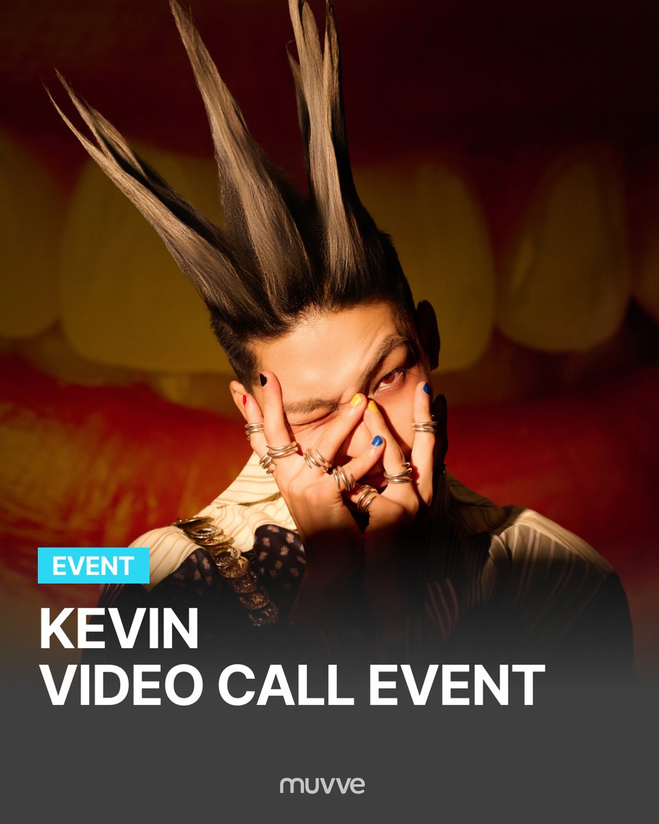muvveshop's tweet photo. #KevinMoon(#케빈문) 1st SINGLE ALBUM [FREECHILD]

✨1:1 VIDEO CALL EVENT✨

🎁응모자 전원 뮤브 단독 포토카드 증정!
📸1부 당첨자: 2분 비디오콜+추첨 3명 사인 폴라로이드 증정!
📸2부 당첨자: 5분 비디오콜+전원 희망 포즈 사인 폴라로이드 증정!

📆이벤트 일정: 9월 12일 (토) 14:00 KST
⏰ ~ 9월 8일(화) 23:59 KST 응모 마감

🛒응모 링크
🇰🇷https://t.co/mAszgXJGbO
🌐https://t.co/oOqlyaUhiW