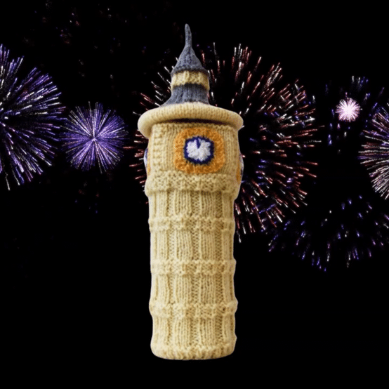 TeaCosyFolk's tweet photo. The Big Ben Wine Bottle Cover brings a touch of London charm to the table. It’s one of those designs that makes you smile the moment you pick it up, https://t.co/6dSEl1Q8Eq #TeaCosyFolk #knitting #winebottlecover #BigBen #ukcrafts #knittingpattern https://t.co/mofkqUdkyZ