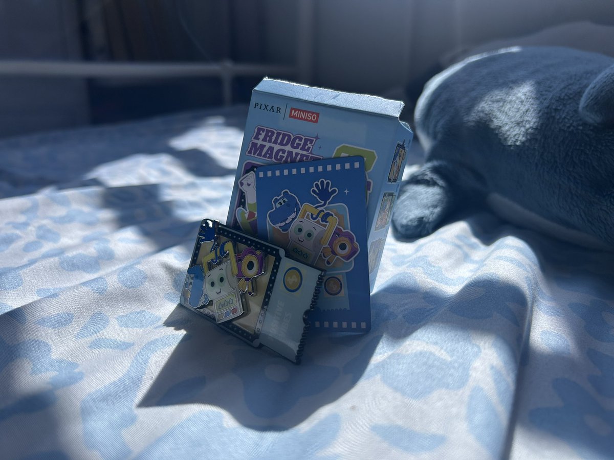 HumanBeing2_0's tweet photo. #Toystory5 themed fridge magnet I got from Miniso. It’s very cute!
#smartypants #snappy #atlas #TS5 https://t.co/F9YiZRabcA