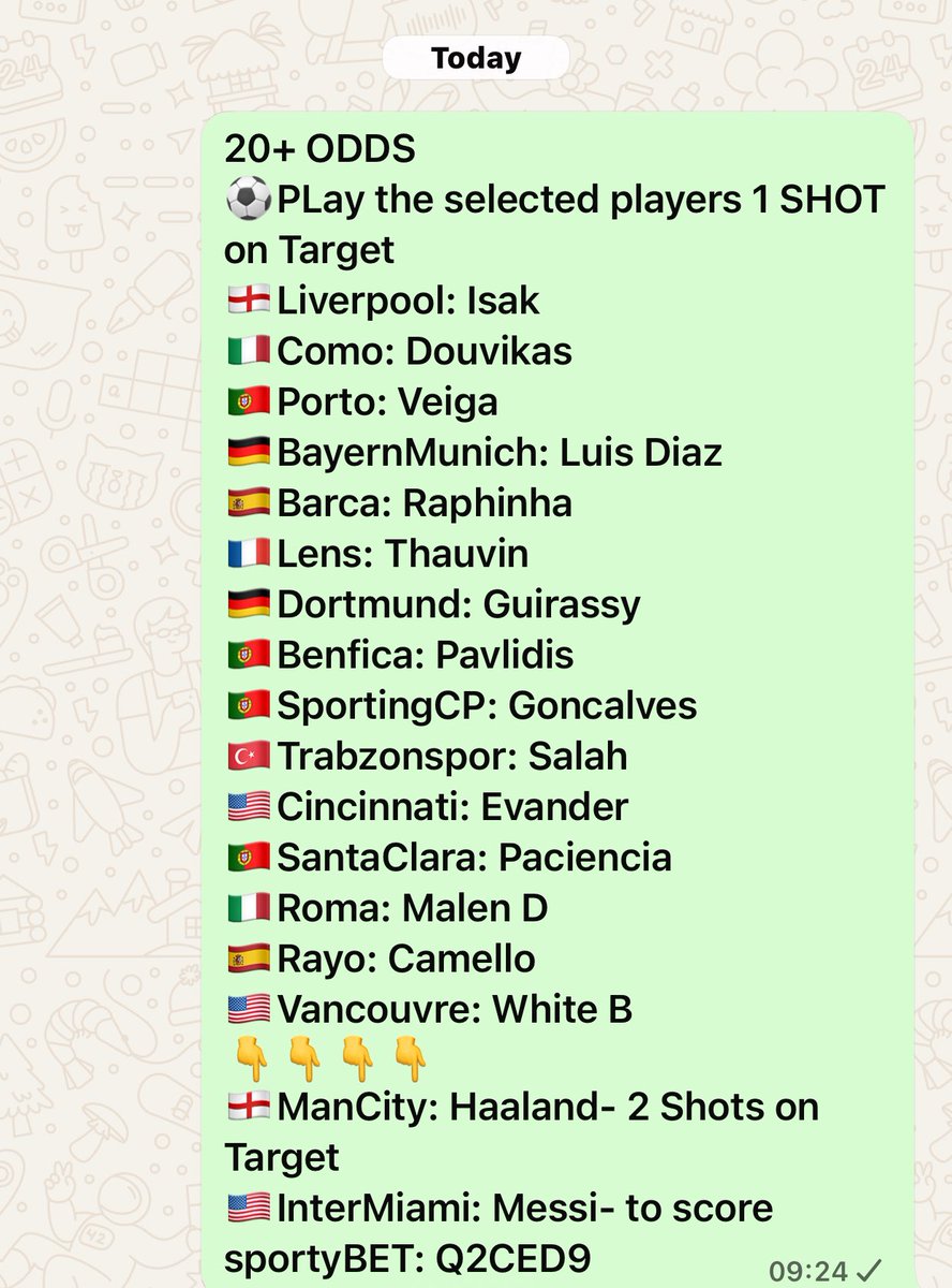GodsHand18's tweet photo. 20+ ODDS

sportyBET: Q2CED9 https://t.co/0Ove0Sc3b1