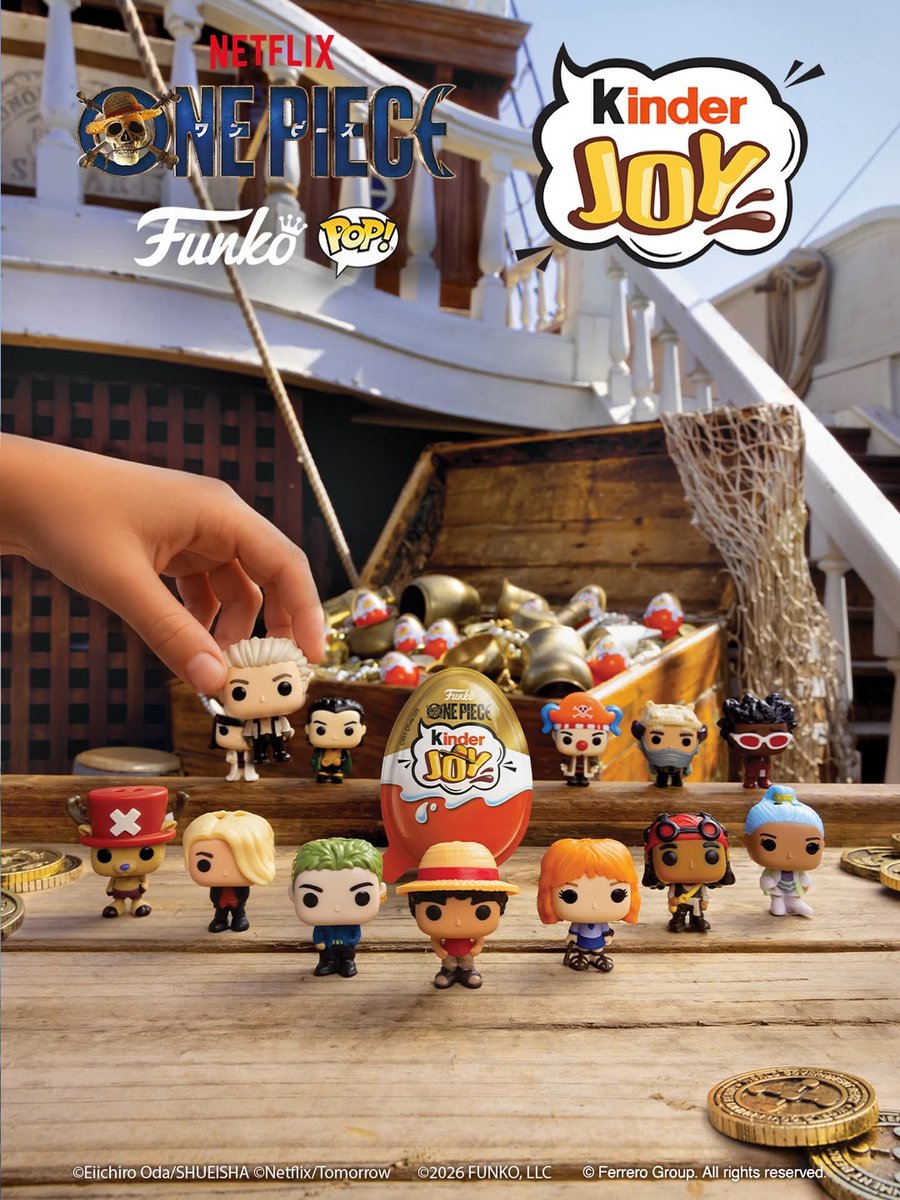 benderguez's tweet photo. Ya tengo próximo objetivo a coleccionar ❤️❤️❤️
#OnePiece #KinderJoy #Kinder https://t.co/pFsrfbbJAW