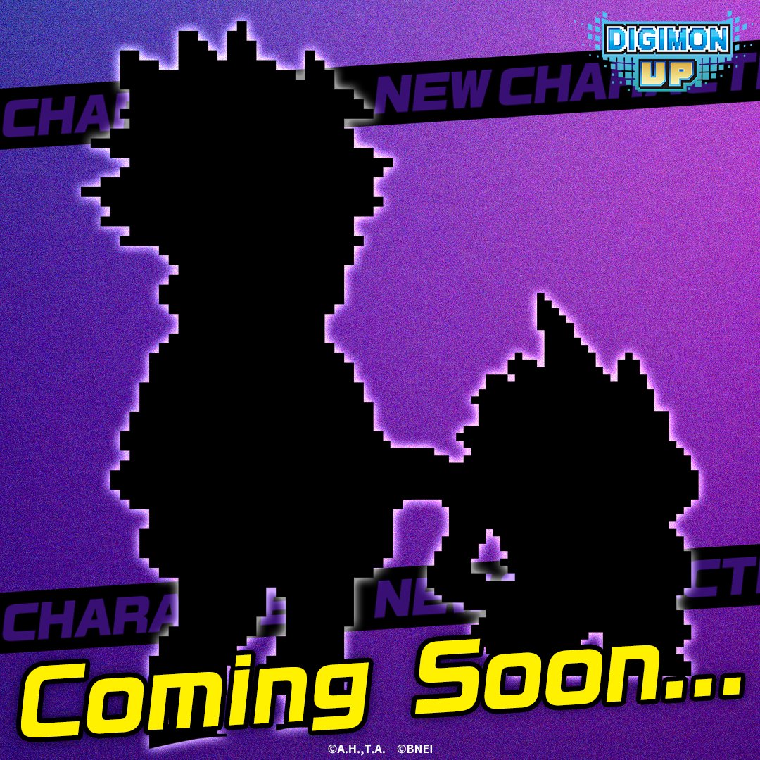 Digimon_up_en's tweet photo. ◤Who is next?◢

Coming Soon...

#DigimonUP https://t.co/Xp2llMAMTg