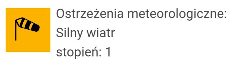 kppspgoldap's tweet photo. Ostrzeżenie meteorologiczne 1 stopnia wydane przez IMGW-PIB dla powiatu gołdapskiego: 04-05.09.2026 r. - silny wiatr

Więcej informacji poniżej:
https://t.co/3ikF45CuS8 https://t.co/3EzstrORLB
