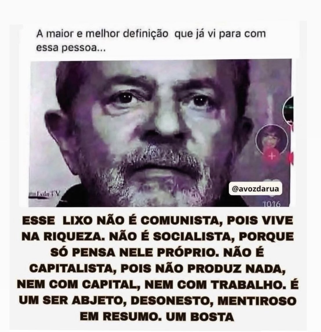 FatimaLevy8's tweet photo. LIXO FORAAAAAA 🤬🤬🤬🤮🤮🤮🤮🤮 https://t.co/jmpm7Vrrzn