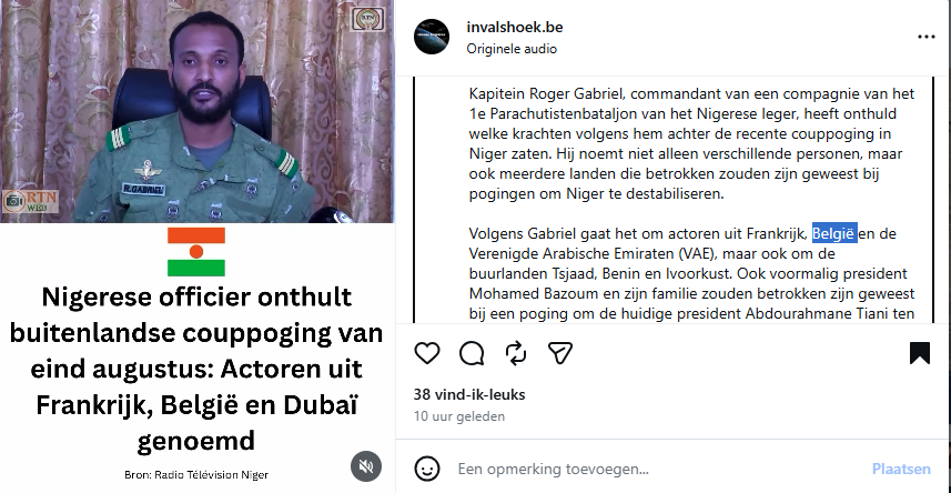 StijnT3's tweet photo. Minister van Defensie Theo Francken wil opnieuw Belgische militaire missies in Afrika (HLN 4-12-2025). Blijkbaar werkt België samen met de Zionisten in Afrika? https://t.co/FxQrJLvDMp