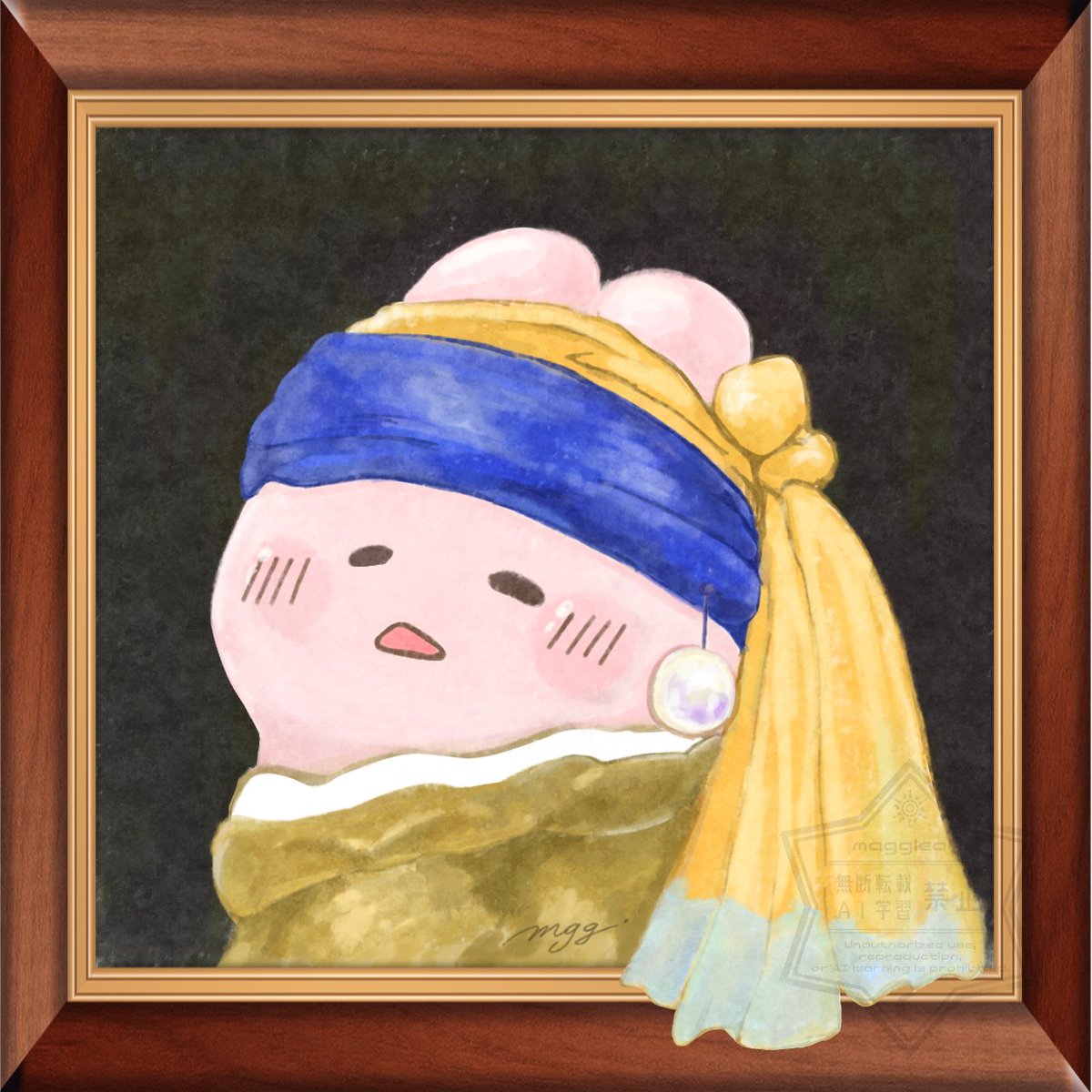 cagelam's tweet photo. ⚪️

 #イラスト  #本日のぷにょん https://t.co/ZYhOTbnw0J