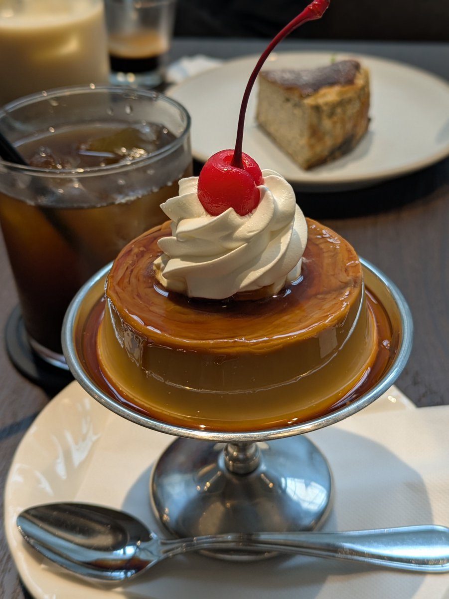 OnAo2w's tweet photo. 酔い覚ましに観音屋
今回はプリン🍮 https://t.co/OGauixgtXx