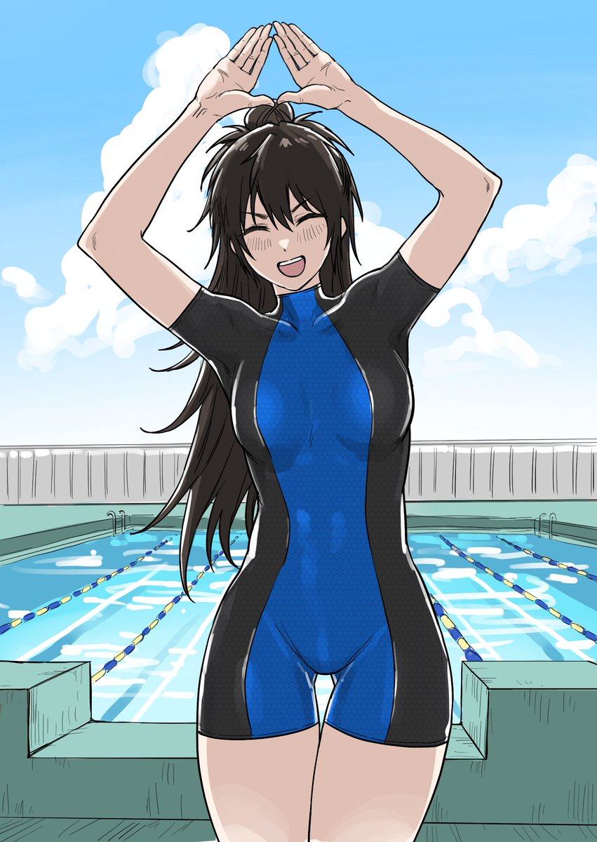 fuku_1028_'s tweet photo. はしゃぐ立夏さん https://t.co/rj8eAqShEb