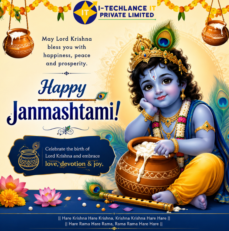LanceItech's tweet photo. Happy Janmashtami - Itechlance https://t.co/TNX9FoyB0U