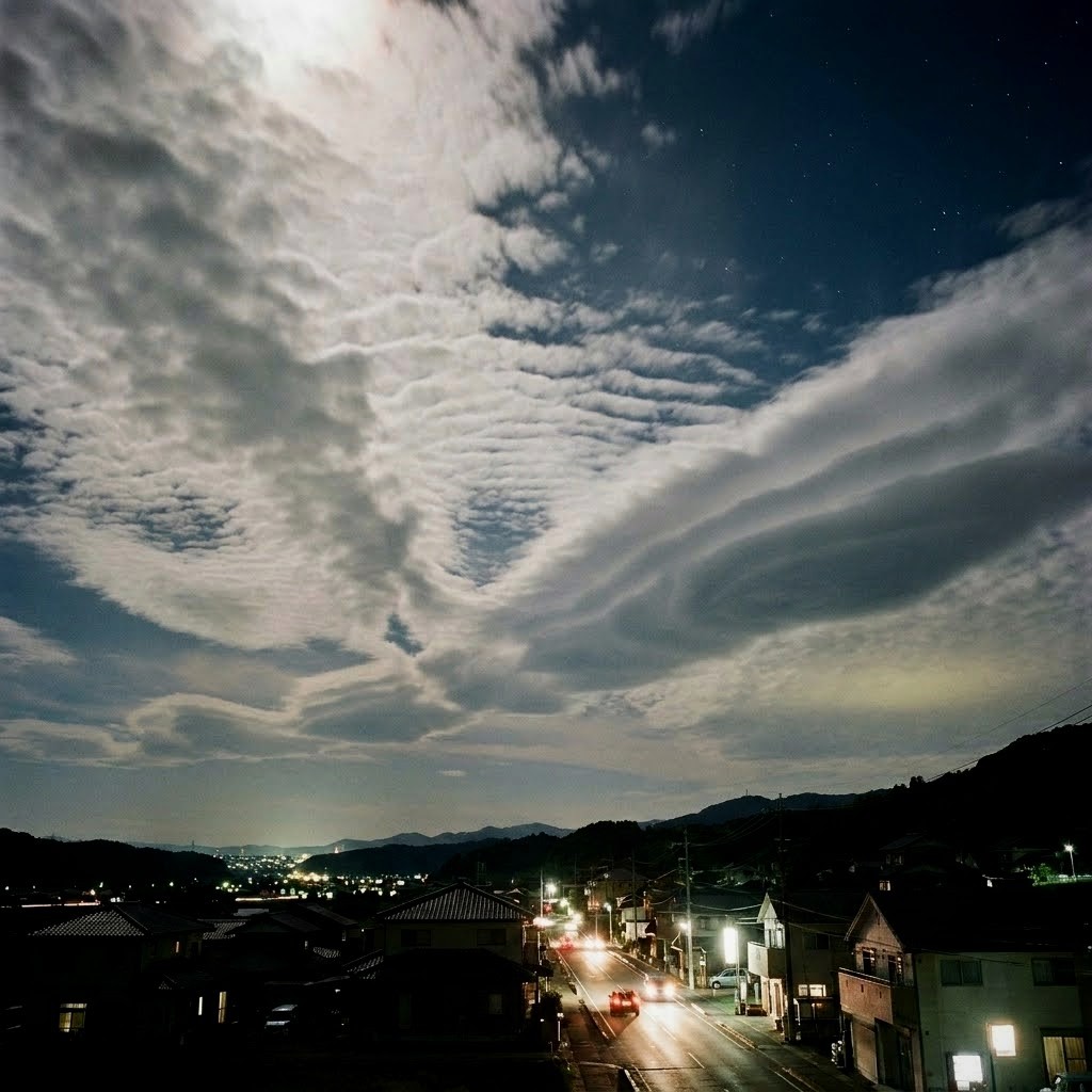 keymac2's tweet photo. 地震雲？？ https://t.co/7FWqQQfIxz