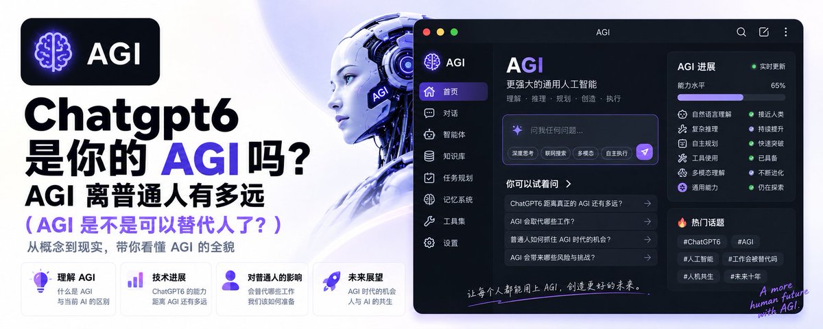 Chatgpt6: AGI 是啥，跟你有啥关系？
