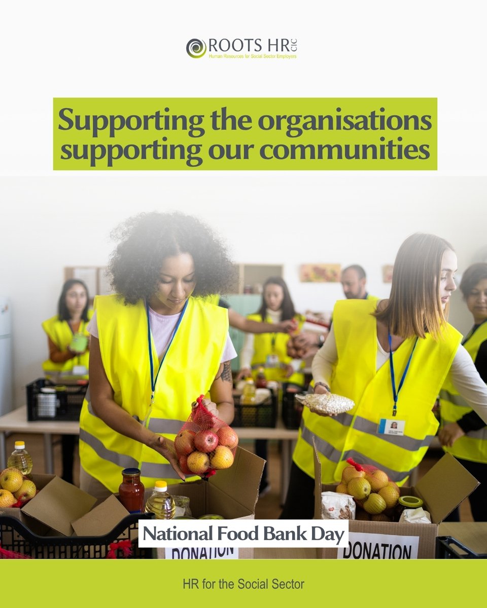 RootsHR's tweet photo. Today is #NationalFoodBankDay 🍎

We're delighted to be able to shine a spotlight on two of our fantastic clients - One Can Trust and @FoodSwindon ❤️

Two brilliant social sector organisations, striving to tackle food poverty in their communities https://t.co/1eyloz4CvC