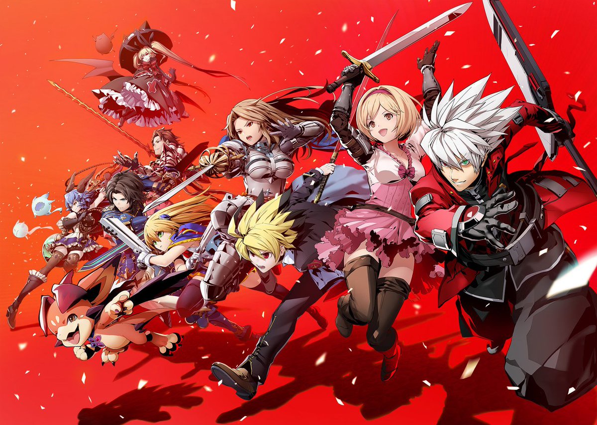 sweetfelices's tweet photo. Forgot Hyde was in an official art with GBF characters https://t.co/glwnHGs9KB