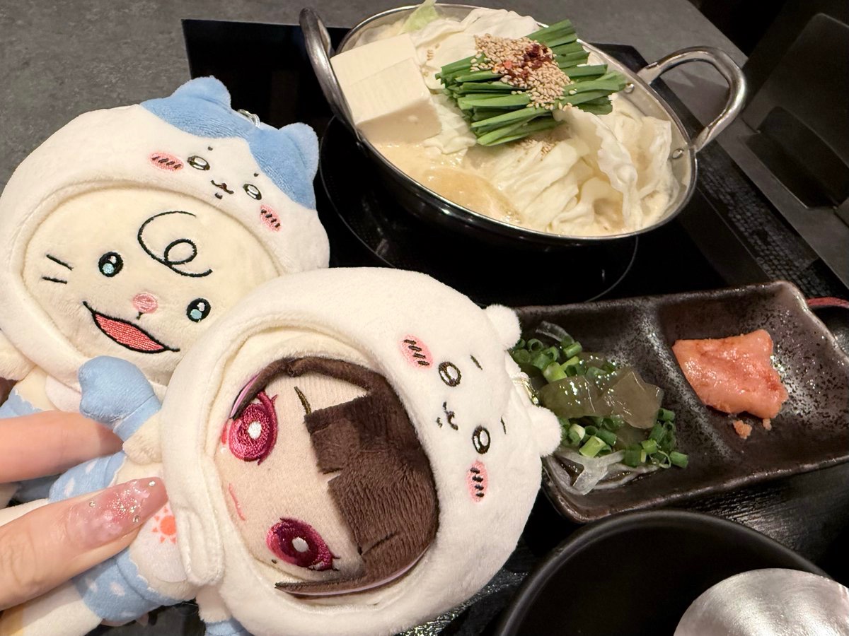 tamachan_staff's tweet photo. 明日は大阪でファンブックお渡し会です🐙❤️‍🔥

福岡ではラーメン&amp;もつ鍋を満喫しました🍜🥢

たまちゃんと福岡グルメデート気分…？💭
幸せそうに食べる姿をおすそわけです📸♡ˎˊ˗

心もお腹もいっぱいで
にこにこなたまちゃんでした🎀₊˚⊹

#TAMAchan https://t.co/iBfvm7SH0a