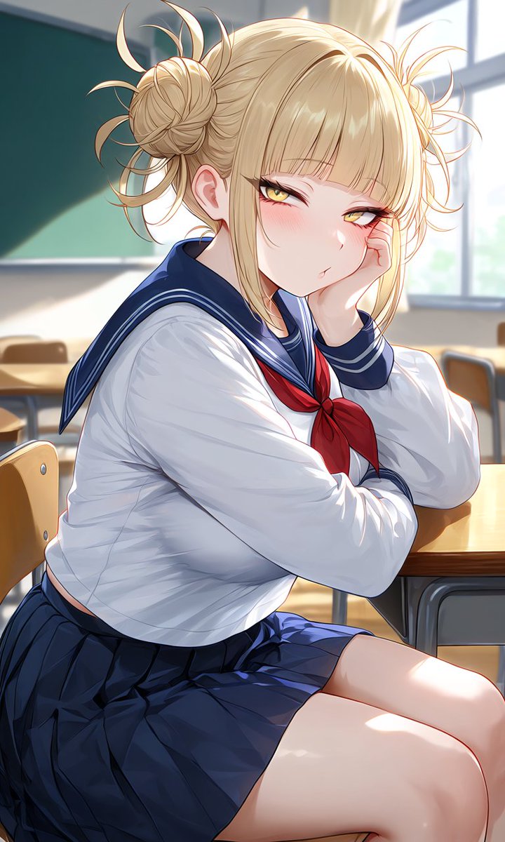 HimikoTogaRP's tweet photo. Psss ~💛 

Toi aussi t’trouves le prof trop barbant ?
Sa matière est chiante, j’pige rien…

Tu kifferais faire autre chose toi aussi pas vrai ?

💛 Et RT ~ https://t.co/dsGBWV30zq