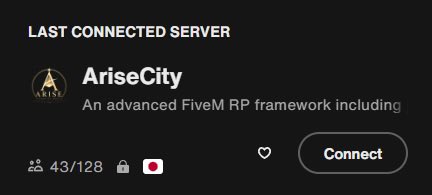 stustu_uraura's tweet photo. まだ５時だけど、結構いるなぁ( •`д•´)
#AriseCity #FiveM https://t.co/pNpge6LOg2