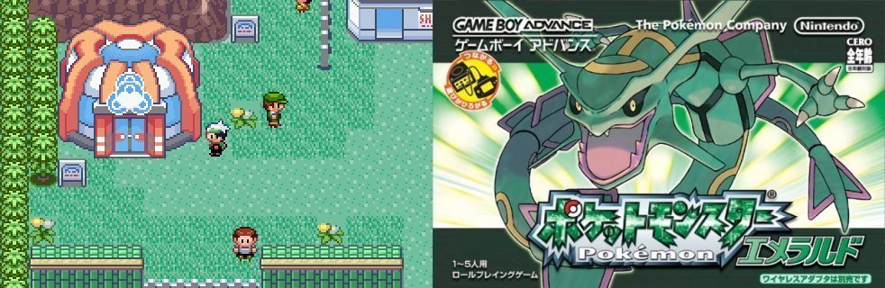 SerebiiOTD's tweet photo. On this day in 2004, 22 years ago, Pokémon Emerald was first released in Japan.

This game was an enhanced version of Pokémon Ruby &amp; Sapphire and featured a more in-depth story as well as the first Battle Frontier

https://t.co/JaROoOtm4z https://t.co/A9qh6suP5g
