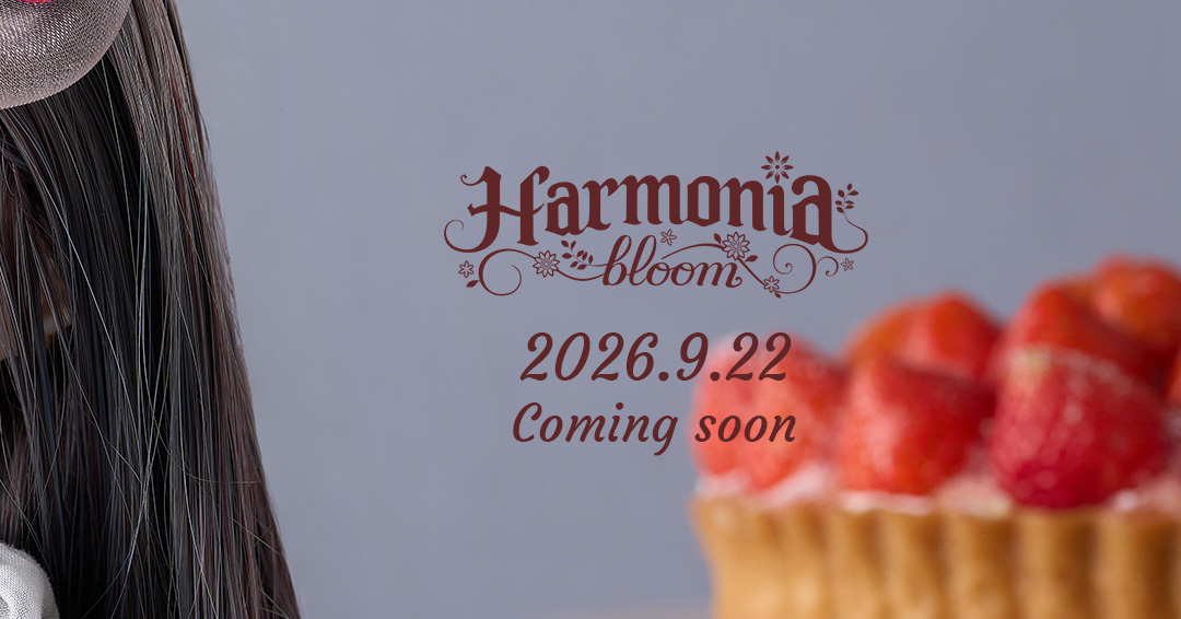 Harmonia_series's tweet photo. ✼••┈┈┈┈┈┈┈••✼
　Coming Soon
             9.22
✼••┈┈┈┈┈┈┈••✼

...and,
hair as black as ebony.

#Harmoniabloom
#dollshow #DS79 https://t.co/QkNZazZdxa