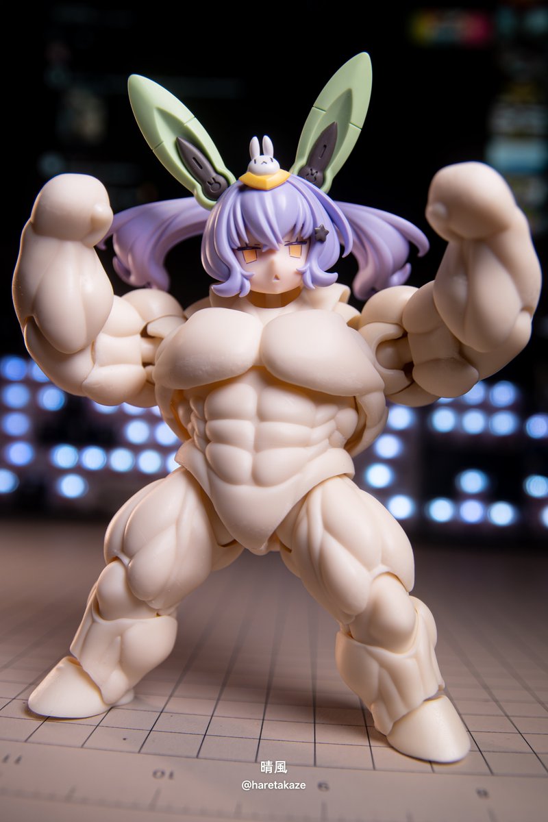 haretakaze's tweet photo. #メガミデバイス
#ガールズプラモ
#コトブキヤ
#可動フィギュア https://t.co/Stb00aEZg3