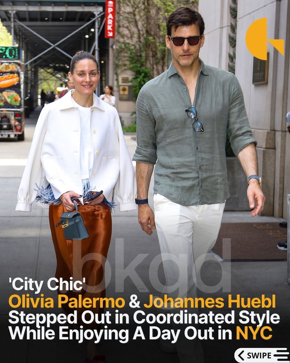maximo4g's tweet photo. While in New York City's SoHo neighborhood, Olivia Palermo and her husband, Johannes Huebl, were seen delivering coordinated street style. The pair made an appearance in NYC.
📷: Fernando Ramales /
For licensing inquiries, please email us at usasales@ https://t.co/IdiA8X6Jlm