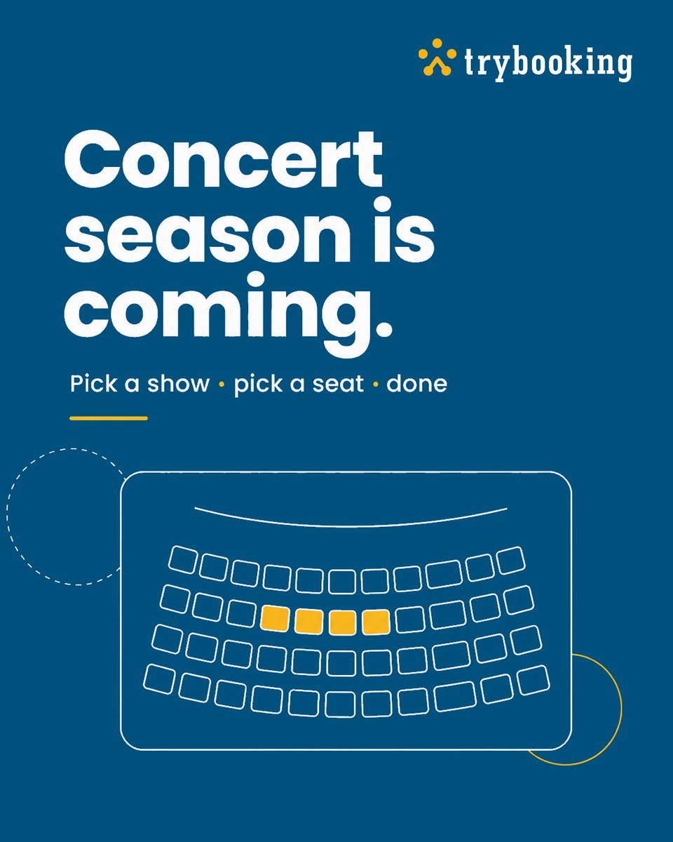 TryBooking's tweet photo. Dance concerts and end-of-year performances sell differently: families don't just want tickets, they want seats.

Worth setting up before sales open:
• a seating plan that matches your venue
• matinee and evening sessions on the one event
• held seats for VIPs, teachers and photographers
• ticket limits if demand runs hot

Families choose their exact seats at booking, and the night starts calm.