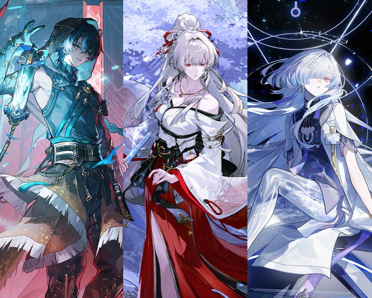 WuWa_Verse1's tweet photo. Less than a week left until Jingran, Hiyuki &amp; Mornye's banners arrive!

#WutheringWaves https://t.co/gk6DAwh7gt