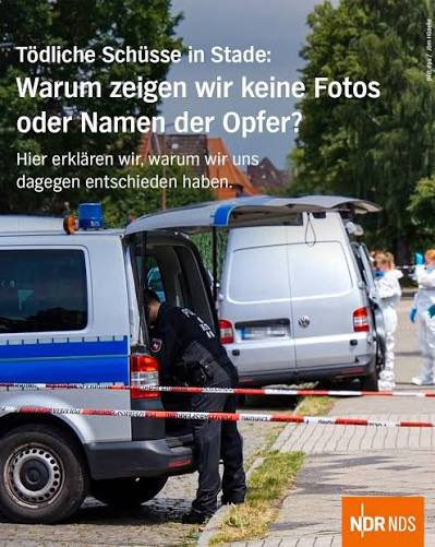 GlennHFrey1's tweet photo. Okay, #gez-finanzierte Antidemokraten @ndr:

Ihr wollt die Namen der Opfer des SECHSFACHMORDES von #stade, die am 29. Juni 26 durch den #migrantenterror eines in Deutschland lebenden illegalen türkischen #Migranten nicht nennen - damit sie schnell vergessen werden?

Ich schon. https://t.co/UwlunSva6c