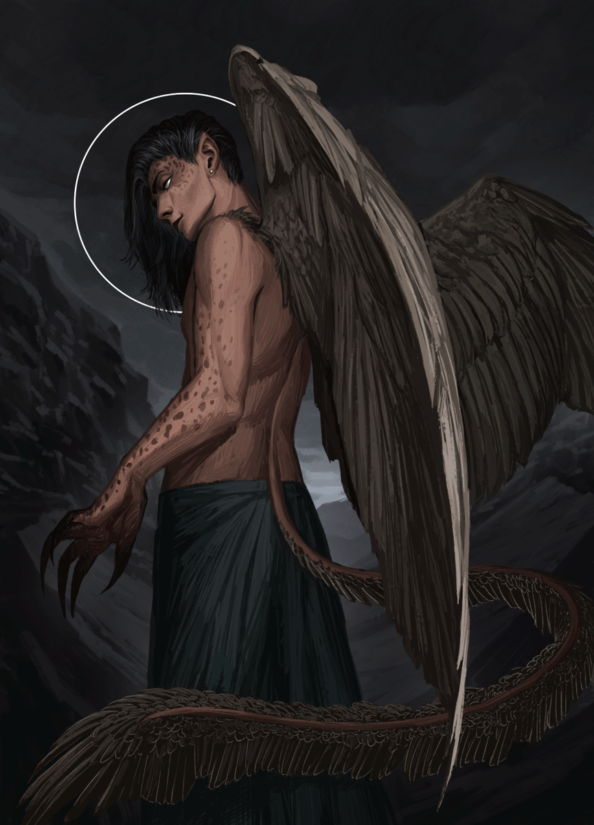 AngelIskra's tweet photo. #sitri 
#digitalart 
#horror 
#goetia 
#illustration https://t.co/hddoX8OIxh