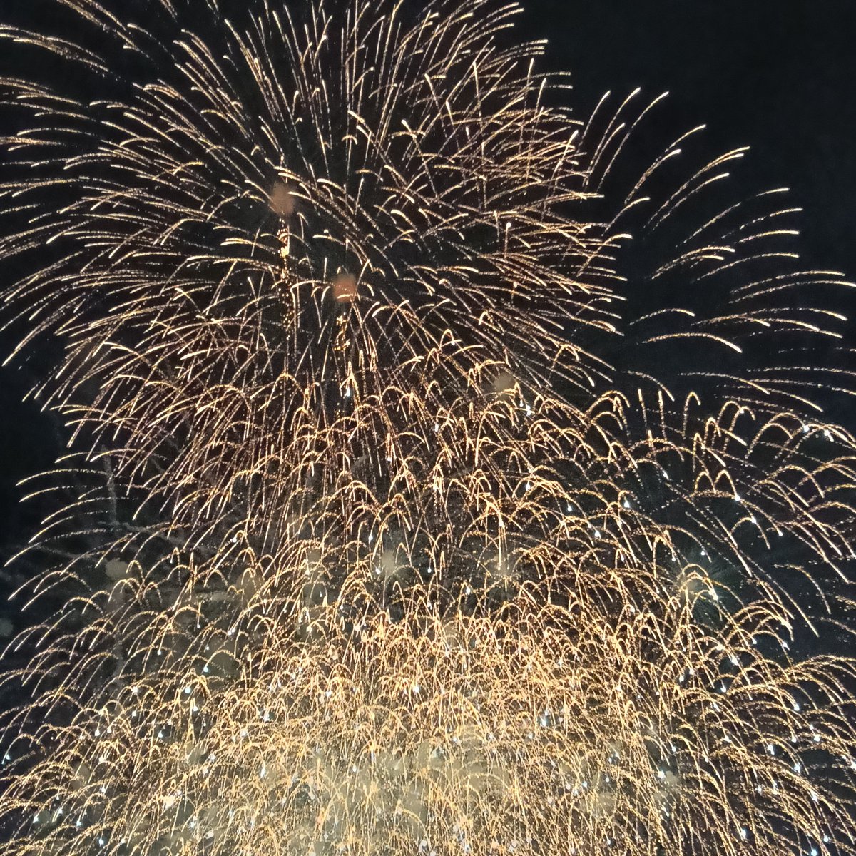 beads666's tweet photo. もう先月の話だけど高崎祭りの花火は毎年めっちゃ近くで見ている https://t.co/OMuzEuIXXP